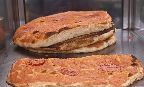 披萨松饼小贩食物街道大车烤肉面包鳀鱼面包屑面粉烤箱图片