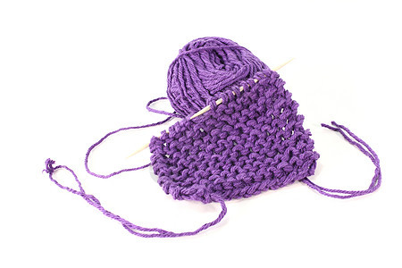 编织毛线针线活闲暇纺织品纤维样品衣服棉布就业紫色图片