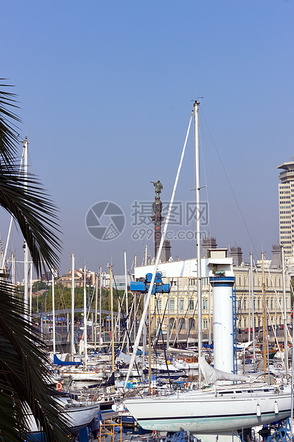 韦尔港的图景 西班牙巴塞罗那地标图片