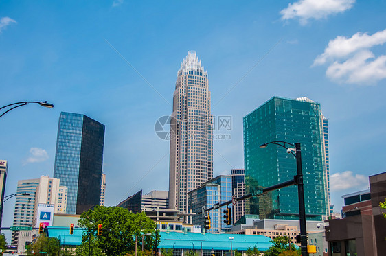 北卡罗来纳州市风景办公大楼建筑物场景金融全景建筑摩天大楼住宅区景观商业图片