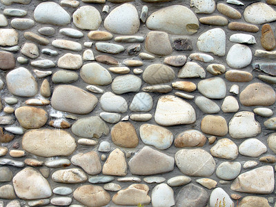 石墙石质褐色材料建筑岩石乡村栅栏圆形砖墙灰色图片