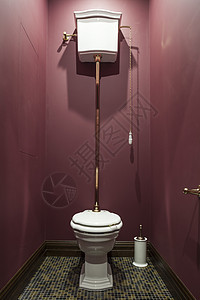 内部厕所家居风格白色座位卫生马桶瓷砖奢华地面背景图片