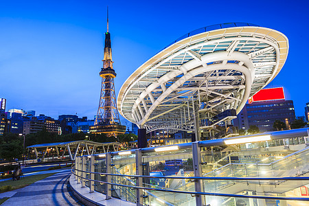 日本名古屋夜市风景图片