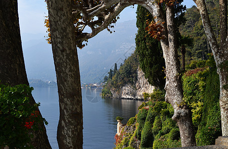 意大利科莫湖上的图片
