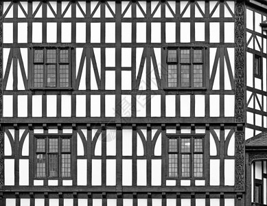 图多大楼地标建筑建筑学地区王国木头单板框架棕色材料背景图片