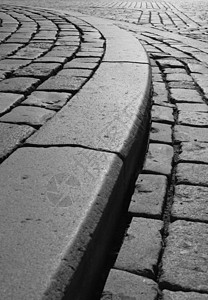 cobblestone路道街道人行道石板面积铺砌石头曲线路面地面图片