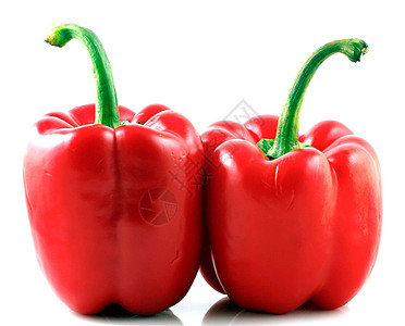 白色背景的胡椒减肥网络食谱饮食管理红色辣椒营养重量膳食图片