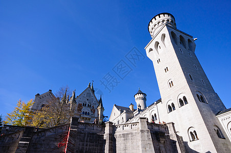 纽施旺斯坦城堡旅游天空建筑历史观光风景蓝天城市文化遗产景观图片