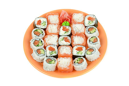 寿司美食海藻美味服务宏观熏制餐厅厨房情调传统图片