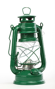 绿色油灯石油白色灯笼汽油气体金属玻璃图片
