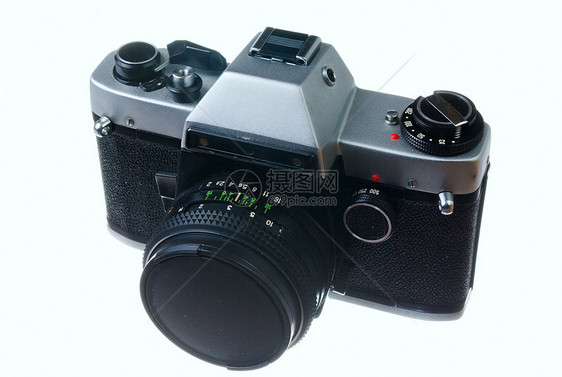 电影摄影机乐器玻璃仪表摄影黑色机械兜帽白色光学技术图片