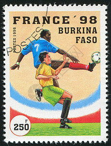足球运动员男人集邮信封邮票男性邮件场地运动体育场图片
