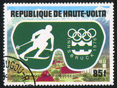 滑雪游戏古董明信片房子集邮海豹历史性邮票戒指运动图片