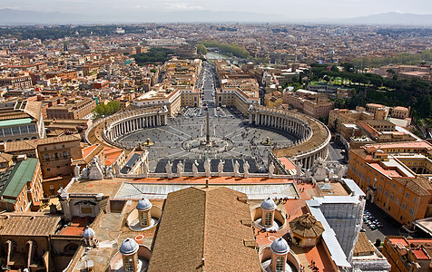 梵蒂冈 罗马 意大利宗教崇拜柱廊建筑学大教堂教廷圆顶旅游地标国家图片