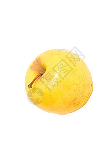 苹果黄色水果白色食物图片