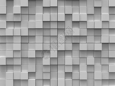 摘要背景 - 白色立方体图片
