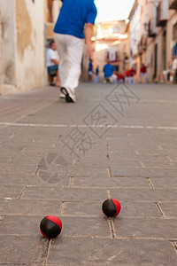 Pelota 匹配运动员村庄游戏回力运动鹅卵石皮革球员街道玩家图片