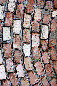 砖砖墙纹理矩形历史石工岩石材料石头房子建设者砂浆墙纸图片