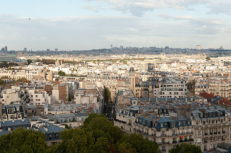 巴黎视图场景城市旅行景观背景图片