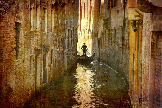 贡多拉市威尼斯图片