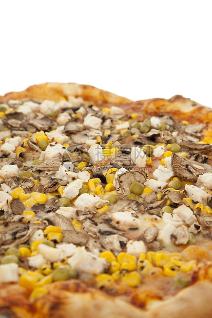 大比萨饼食品饮食玉米食物成品图片