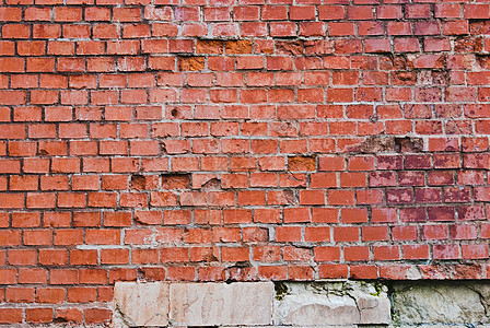 砖墙壁背景线条橙子石头积木石墙红色墙纸水平水泥建筑学图片