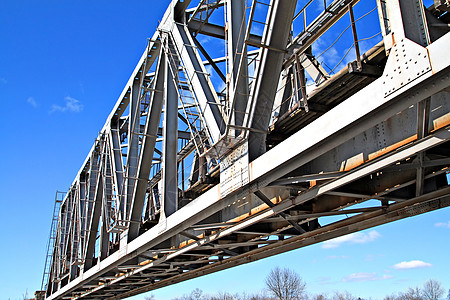 铁路桥碎石火车建筑美丽领带航程跨越径流旅行技术背景图片