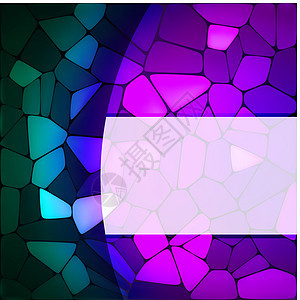 彩色玻璃设计模板 EPS 8网络蓝色对角线教堂大教堂窗户教会积木靛青工匠图片