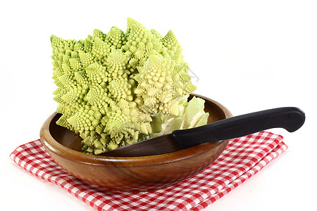 罗马语生食菜花绿色食物蔬菜纹理豆芽熟食品种图片