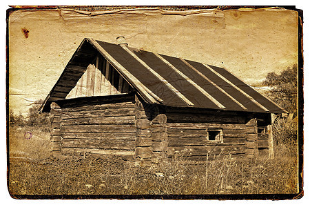 条件背景摄影棕褐色日志房子古董粮食窝棚乡村框架风格图片