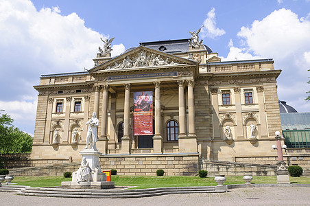 德国威斯巴登的黑塞国家剧院图片