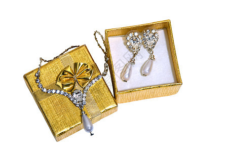 金首饰女性装饰宝藏项链金子手镯风格奢华水晶礼物图片