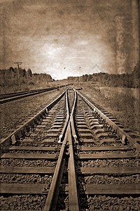 条件背景框架风格运输铁路枕木粮食专辑摄影棕色发黄图片