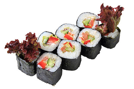 亚赛马基蔬菜美食小吃寿司饮食装饰午餐黄瓜白色食物图片