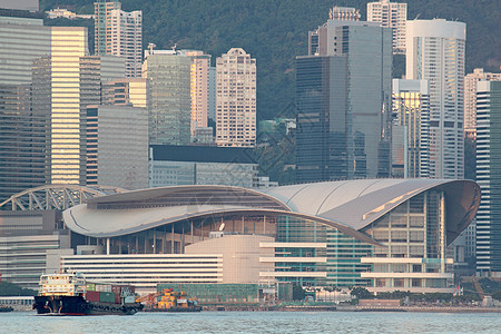 香港清晨天空巡航城市遗产旅游历史性血管办公室渡船建筑图片