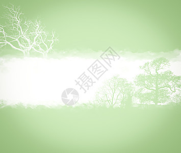 有树纸纹理阴影水平绿色树枝黄绿色框架风景叶子木头场景图片