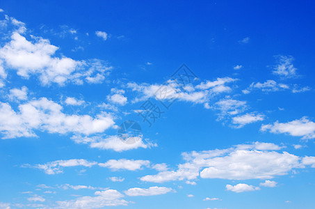蓝蓝天空白色晴天多云天堂季节季节性天气全球太阳射线图片