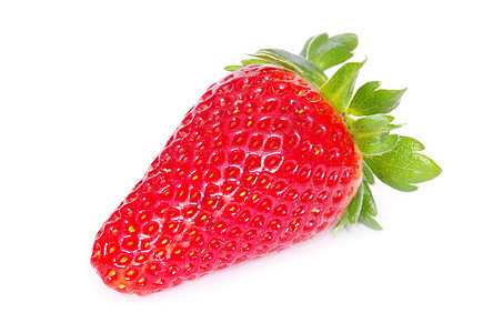 草莓种子绿色食物活力团体叶子宏观水果白色红色图片