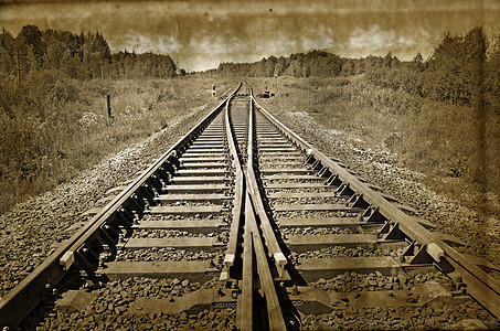 条件背景艺术古董枕木运输档案空白粮食框架摄影铁路图片