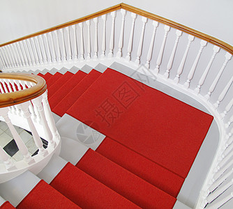 红地毯大厅脚步楼梯名声奢华红色背景图片