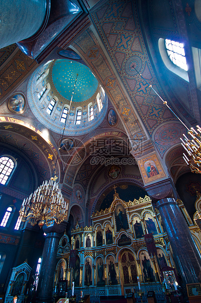 乌斯彭斯基大教堂金子宗教地标历史教会建筑图片