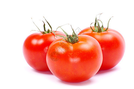 白色的西红茄蔬菜红色绿色水果图片