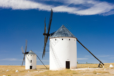 西班牙的风车世界旅行景点城省地标外观建筑学位置图片