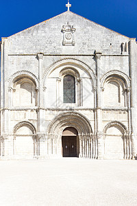 法国海事外观建筑建筑学普瓦图历史性教会世界位置历史图片