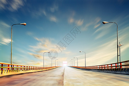 中国黄河大桥照片 中国场景交通太阳天空时间建筑辉光运输运动天际图片
