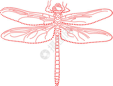 龙艺术装饰品剪贴簿全景水钻丝网刺绣标识荒野昆虫背景图片