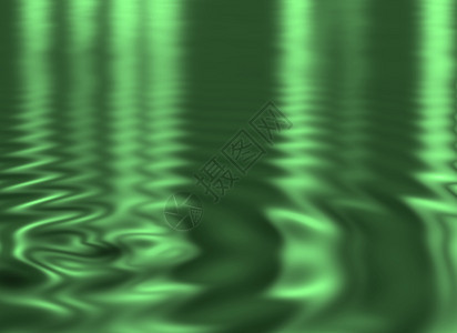 抽象软波纹波浪镜子色调画报概念波浪状聚光灯图形数字艺术图片