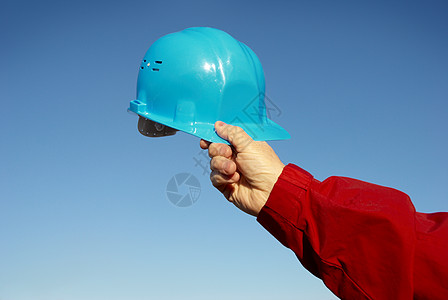 硬干职业红色工作建筑师联盟帽子劳动就业蓝色男性图片