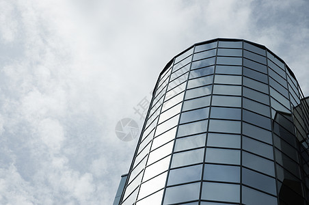 公司建筑几何学天空商业反射蓝色摩天大楼建筑学线条玻璃图片