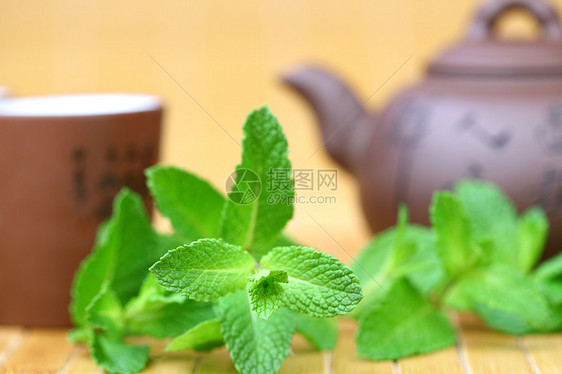 薄荷茶美食英语文化小吃早餐草本植物食物杯子工作室液体图片